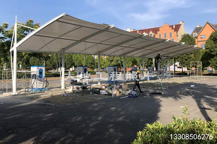 2023年6月12日，貴州關嶺高鐵站充電站順利竣工